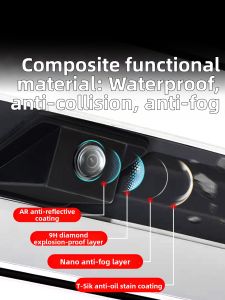 KUANGQU | Toyota Car Backup Camera Protective Cover For RAV4 Wildlander Fenglan Camry