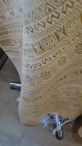 KAIN SONGKET WANITA MOTIF TUMTUMAN FULL KRISTAL TANPA SAMBUNGAN