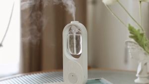 Home Toilet Oil Diffuser Rechargeable Aroma Diffuser Air Freshener Essential Fragrance Hotel Humidifier Perfume Aromatherapy Aroma Diffuser Pewangi Rumah Bilik Tidur
