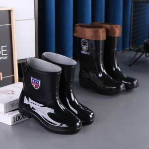ZHENG FU | Mine Worker Safety High-top Rubber Work Rain Boots