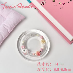 High Transparent Acrylic Beading Tools DIY Hand Chain Necklace Craft Jewelry Accessories Material Design Display Plate