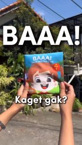 Gulalibooks Buku Bantal Bayi Baaa! Touch and Feel Book Bahan Kain Sensory Book