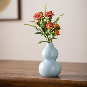 Bình Hoa Gourd Hình Dạng Mới Của Trung Quốc Bằng Gốm Sứ Trang Trí Nhà Văn Phòng Trang Trí Hoa Nghệ Thuật Trang Trí Bàn Trà