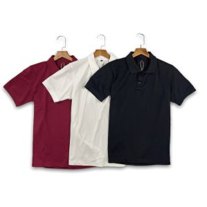 Áo polo tập gym nam basic áo polo thể thao nam trơn ABPL1