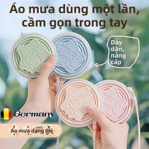 Áo Mưa Bảo Vệ Toàn Thân Dùng Một Lần cho Trẻ Em và Người Lớn