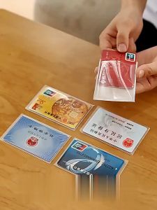 BW-C1203 Plastik Pelindung Kartu ATM SIM KTP Transparan Sampul Cover Anti Gores / Sarung Pelindunga