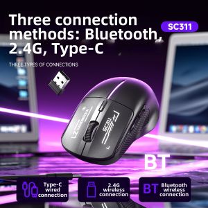 AULA-MOJING | Wireless 3-mode Bluetooth Gaming and Office Mouse