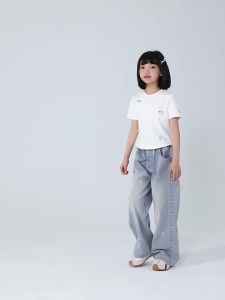 JEANSWEST SPORT | Quần Jeans Nữ Đùi Rộng Cắt Thẳng Mỏng