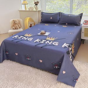Bộ Đồ Chăn Ga Gối Bằng Flannel Màu Đơn