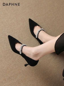Daphne | Black High Heels Women Shoes Pointed Mary Jane 2026 New Fashion Style