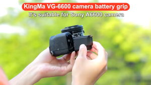 [KingMa] VG-6600 Premium Camera Battery Grip for Sony Mirrorless Alpha Camera A6600