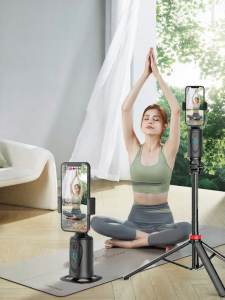 Ổn Định Thông Minh Chống Rung Nhận Diện Khuôn Mặt AI Quay 360 Độ Theo Dõi 3 Trục