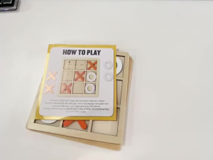 กระดานไม้ XO ของเล่นเด็ก ของเล่นไม้คุณภาพดี ส่งเสริมพัฒนาการ การคิดอย่างสร้างสรรค์