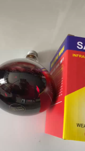Bóng Đèn Sưởi Ấm Hồng Ngoại đèn sưởi gà vịt heo mới loại 100w