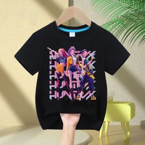 Bandai | Popular movies childrens T-shirts soft cotton boys and girls tops fashionable and casual childrens clothing fan gifts