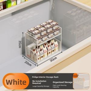 evesigar | Summer Freezer Shelf with Hanging Basket