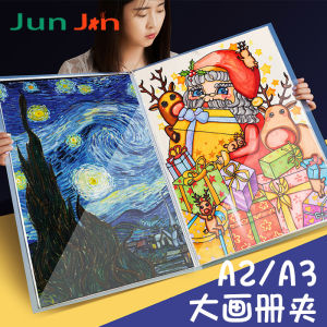 Jerry A3 File Folder A2 4K Sketch Artwork Collection Storage Folder Certificate Poster Storage Booklet Childrens Artwork Album