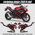 Decal Striping Ninja 250 Fi Semi full / Stiker Motor Kawasaki Ninja Fi Variasi Robot. 