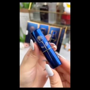 ลิปกลอส ลิปมัน ลิปเปลี่ยนสีตามอุณภูมิ ลิปสติกสีน้ำเงิน 24ชม ติดทน