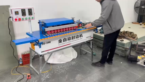 Máy Đán Cạnh 5 Chức Năng SU-390   | Tự động đóng gói cạnh   | Thiết bị công nghiệp   | Phù hợp cho sản xuất   | Trong nhà xưởng