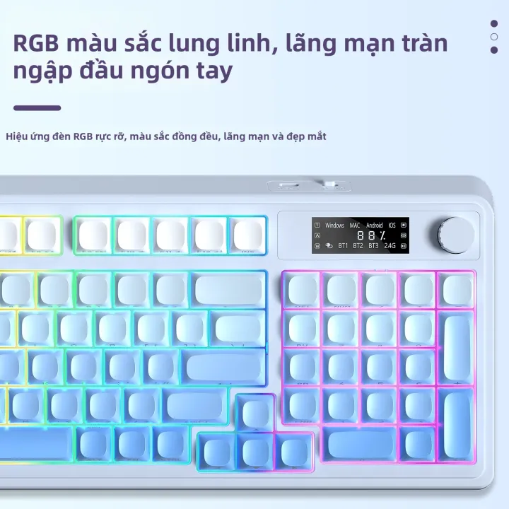 AULA | Bàn Phím Không Dây Bluetooth 3 Chế Độ | BigBuy360 - bigbuy360.vn AULA | Bàn Phím Không Dây Bluetooth 3 Chế Độ | BigBuy360 - bigbuy360.vn