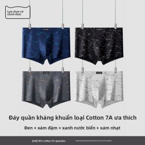 Quần lót MiiOW Catman cho nam làm bằng cotton thoáng khí kháng khuẩn