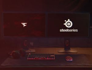 SteelSeries QCK HEAVY Faze Clan Edition Cloth Gaming Mouse Pad