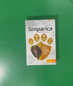 Viên Nhai Simparica size S từ 5.1-10kg Phòng Và Trị Ve Rận Bọ Chét Trên Chó