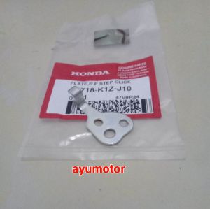 besi plat step boncengan belakang kanan pcx 160 original honda 50718K1ZJ10