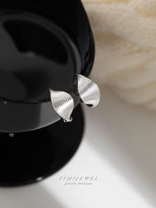 Silver Color Mosquito Coil Tray Earring Clasps Womens Fashion Jewelry Hoops No Piercing Required New 2024 Stylish Design