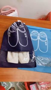 Túi Vải Đựng Giày Dép Dây Rút Chống Bẩn Du Lịch Size Lớn Với Họa Tiết Thiết Kế Đẹp Mắt
