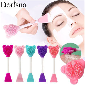 Dorisna Face Mask Brush Silicone Gel Facial Mask DIY Brushes Soft Fashion Beauty Women Skin Face Care Home Makeup Tools