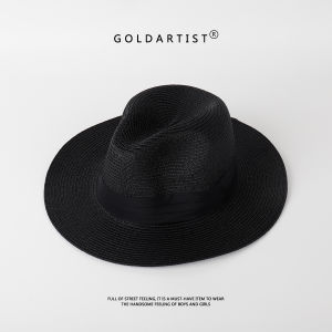 GOLD ARTIST | Extra Large Wide Brim Panama Hat Sun Protection