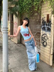 เสื้อกั๊กแขนกุดซิปสำหรับผู้หญิงในช่วงฤดูร้อน เสื้อกั๊กสั้นเข้ารูป สไตล์หวาน เสื้อผ้าทำงานลำลอง แฟชั่นเสื้อคลุม