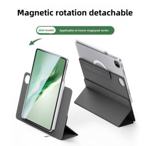 Honor MagicPad2 Acrylic Protective Case Magnetic Separation 12.3 Inch Huawei MagicPad13 Tablet Cover 9Pro No Pen Slot Computer Anti-Bend 2024 Model