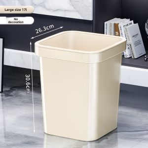 MEIZHUFU | Aesthetic High-end Large Capacity Trash Can
