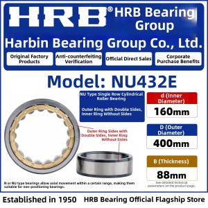 N NU NJ NUP Series EM Cylindrical Roller Bearings