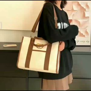 DBH27 Totebag Wanita Terbaru Dengan Bahan Kanvas