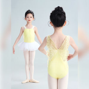 ชุดบอดี้สูทสำหรับชุดสายเดี่ยวบัลเลลินาตูตูชุดเต้นรำลูกไม้ชุดรัดรูปบัลเลต์รัดรูปยิมนาสติก