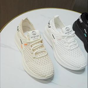 VRD266 Giày Nữ Thể Thao Thường Ngày Mùa Hè Mẫu Mới Giày Dệt Bay Giày Thể Thao Tăng Chiều Cao Thoáng Khí Giày Chạy Bộ Sành Điệu