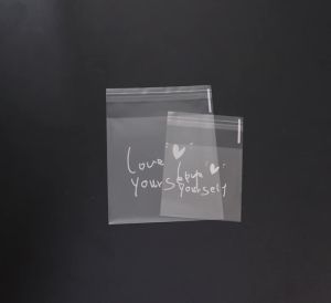 100pcs/lot Plastic Bags 4-styles Self-Adhesive Bags for Homemade Party Gifts Beads Earrings Bag DIY Jewelry Packaging Bag