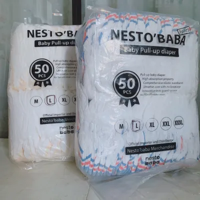 Large Pants Korean diaper NESTOBABA ALLOVES 50pcs.