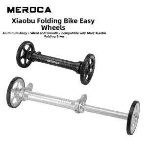 MEROCA | Portable Aluminum Extender Rod For Folding Bike Easy Moving Wheel