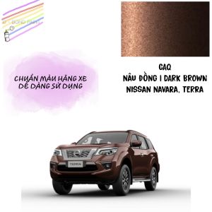 NISSAN NAVARA MÀU NÂU - BÌNH XỊT SƠN XOÁ VẾT XƯỚC Ô TÔ 400ML (MÃ MÀU CAQ)