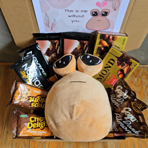 ✨Sad Doll Pou Potato Brown Dark Chocolate Bundle Dreamy Gift Day Bundle Giftset for Him Boyfriend Monthsary Anniversary Valentines