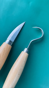 Dao gọt vỏ cây nạo gỗ tạo hình nạo dừa gọt vỏ cây sầu riêng - 087
