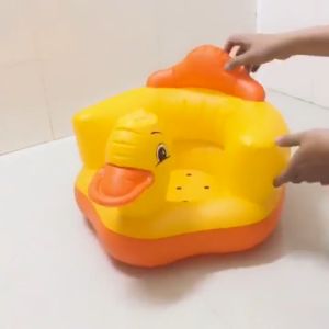 เก้าอี้ฝึกนั่งแบบเป่าลม เก้าอี้เด็ก เบาะนั่งเป่าลม เบาะหัดนั่งเป่าลม ที่นั่งเด็กทานข้าว นั่งอาบน้ํา