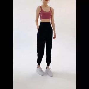Loose Sweatpants Womens Running Thin Pants High Waist Fast Dry Yoga Pants
