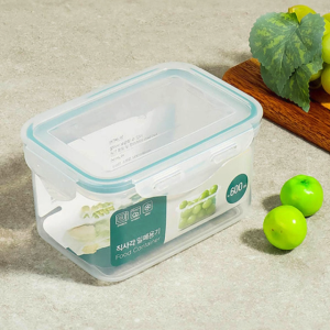 FOOD CONTAINER Storage Box Tritan Material BPA Free AirTight Leak Proof Cover 400ml 600ml