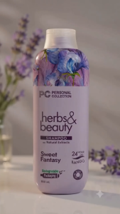 Personal Collection Herbs & Beauty Sweet Fantasy Shampoo 300mL 24-Hour Bango Long Lasting Scent